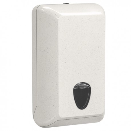 Dispenser per carta igienica interfogliata Woodplastic - piegati a V e Z - 300 x 132 x 170 mm - 550/450 fogli - bianco - Mar Pla