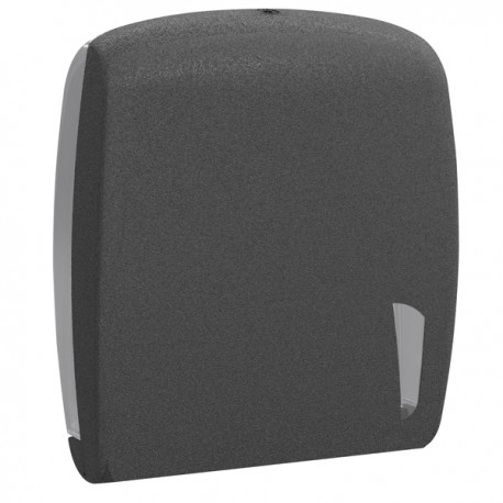 Dispenser asciugamani Skin - piegati a C e Z - 34,5 x 11,2 x 30,6 cm - 450 fogli - pietra - Mar Plast