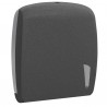 Dispenser asciugamani Skin - piegati a C e Z - 34,5 x 11,2 x 30,6 cm - 450 fogli - pietra - Mar Plast