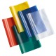 Coprimaxi Glass - c/alette - PP - 145 mic - A4 - goffrato - trasparente - verde - Colorosa
