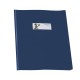 Copriquaderno GreenLine - c/alette - PVC - 220 mic - A5 - lucido coprente - blu - Colorosa