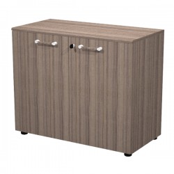 Mobile Elegance - basso con ante - 90 x 45,2 x 75 cm - noce toscano