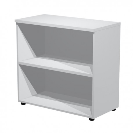 Armadio modulare - basso a giorno - 90 x 44 x 85 cm - grigio