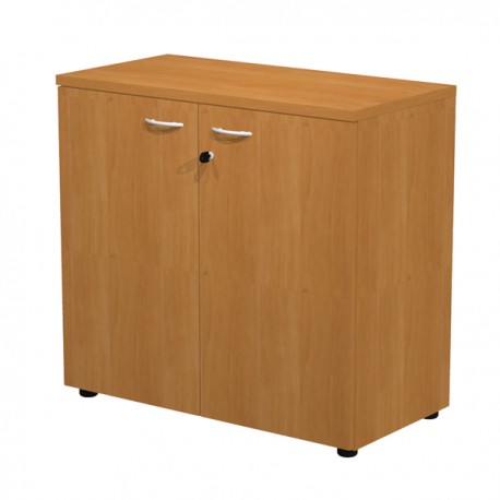 Armadio modulare - ante battenti - 90 x 44 x 85 cm - noce chiaro