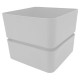 Vaso Veleta - 0,75 L - bianco neve - TeraPlast