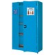 Armadio di sicurezza - per liquidi chimici - 107,5 x 50 x 185 cm - blu - Carvel