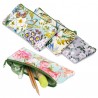 Bustina Nature Flowers - 22 x 10 cm - tessuto - fantasie assortite - Pigna