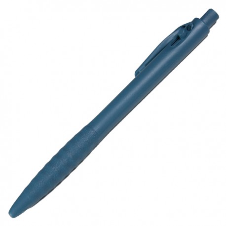 Penna detectabile retrattile - a lunga durata - leggermente ruvida - 14 cm - PP - nero