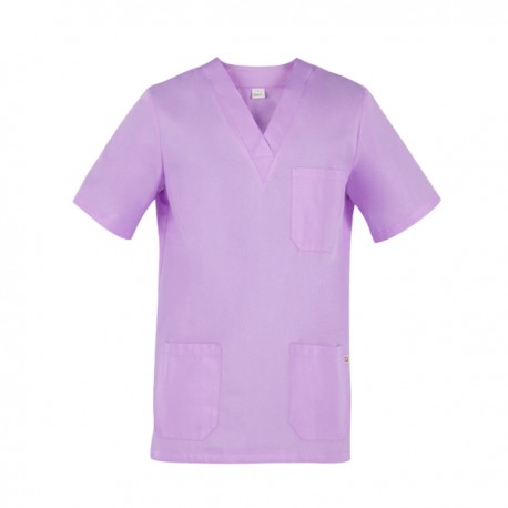 Casacca Jason - unisex - manica corta - taglia XL - lilla chiaro - Giblor's
