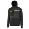Felpa Galaxy - taglia L - nero/giallo - U-Power