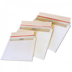 Sacchetti e-commerce packST - 23,5 x 31 x 6 cm - cartone teso - bianco - Blasetti - conf. 20 pezzi