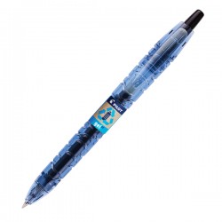 Roller gel B2P Ecoball BeGreen - punta 0,7 mm - 10 refill B2P inclusi - nero - Pilot - conf. 20 pezzi