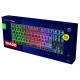 Tastiera gaming GX833 Thado - con illuminazione LED multicolore - metallo - nero - Trust