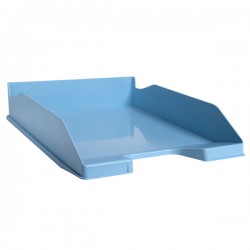 Vaschetta portacorrispondenza Combo Midi Bee Blue - 34,6 x 25,4 x 24,3 cm - azzurro - Exacompta