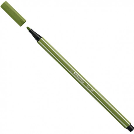 Pennarello Pen 68 - verde mimetico - 35 - Stabilo