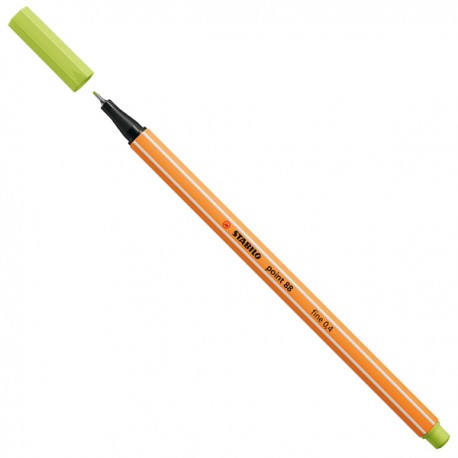 Fineliner Point 88 - tratto 0,4 mm - lime 14 - Stabilo