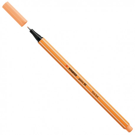 Fineliner Point 88 - tratto 0,4 mm - arancione 25 - Stabilo