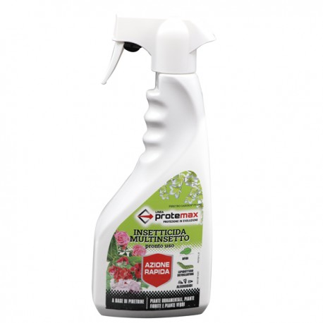Insetticida/aficida spray multinsetto - pronto uso con PFnPO - 500 ml - Protemax