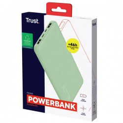 Powerbank Primo - ultrasottile - da 10.000 mAh - verde - Trust