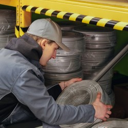 Profilo paracolpi angolare C25R - giallo/nero - Durable