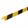 Profilo paracolpi angolare C20 - giallo/nero - Durable
