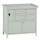 Banco da lavoro - con 2 cassetti e 1 vano - 100 x 67 x 90 cm - grigio - Tecnotelai