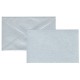 Biglietto natale neutro - con busta - 9 x 14 cm - argento - Rex Sadoch