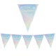 Festone bandiere Soft Rainbow - Buon Compleanno - 3 metri - Big Party