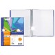 Portalistini Asso TI - personalizzabile - PP liscio - 15 x 21 cm - 40 buste - blu - Sei Rota