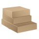 Scatola cantinetta - 2 bottiglie - 34 x 18,5 x 9 cm - cartone onda - avana - Scotton