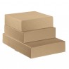 Scatola cantinetta - 2 bottiglie - 34 x 18,5 x 9 cm - cartone onda - avana - Scotton
