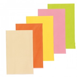 Busta regalo Spring - 16 x 25 cm - 45 gr - carta - 5 colori assortiti - PNP - conf. 50 pezzi
