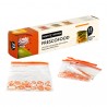 Buste per alimenti FrescoFood - medium - 24 x 27,5 cm - PE - Perfetto - conf. 15 pezzi