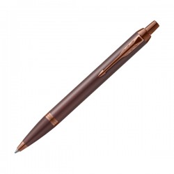 Penna sfera IM Monochrome - punta M - burgundy - Parker