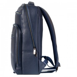 Zaino Gate Trended - 29 x 42 x 15 cm - ecopelle - blu - InTempo
