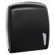 Dispenser asciugamani Skin carbon - piegati a C e Z - 34,5 x 11,2 x 30,6 cm - 450 fogli - nero - Mar Plast