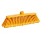 Scopa Alma - per interni - giallo - 33 x 7,5 x 11,5cm - PPL/PVC - Perfetto