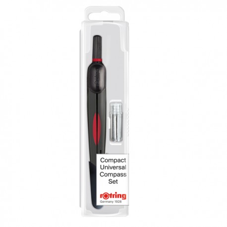 Compasso universale compatto - diametro max cerchio 320mm - Rotring