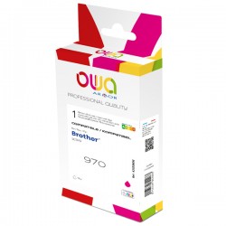 Armor - Cartuccia ink Compatibile per Brother - Magenta - LC970/1000M - 10 ml