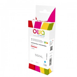 Armor - Cartuccia ink Compatibile per Canon CLi-551XL - Ciano - K20482OW - 10,5 ml