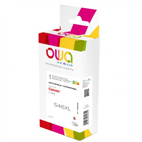 Armor - Cartuccia ink Compatibile per Canon CL-546XL - C/M/Y - K20610OW - 15ml