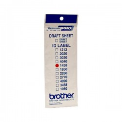 Brother - Etichette - 14x38 mm - ID1438