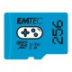 Emtec - mSD Gaming UHS-I U3 V30 A1 - Blu - 256GB - ECMSDM256GXCU3