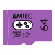 Emtec - mSD Gaming UHS-I U3 V30 A1 - Viola - 64GB - EMTSDM64GXCU3G