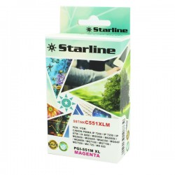 Starline - Cartuccia ink - per Canon - Magenta - CLI-551M - 6445B001 - 9,8ml