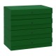 Scatola progetto - dorso 12 cm - verde - Starline