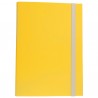 Cartella progetto - con elastico - dorso 3 cm - giallo - Starline