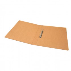 Raccoglitore - cartone FSC - 2 anelli tondi 30 mm - dorso 4 cm - 22x30 cm - avana - Starline