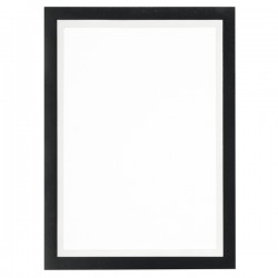 Cornice magnetica retroadesiva Starwall - A4 - nero - Starline