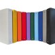 Raccoglitore King - 4 anelli tondi 30 mm - dorso 4 cm - 22x30 cm - rivestimento in PPL - nero - Starline